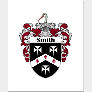 Smith Family Name Crest Posters and Art